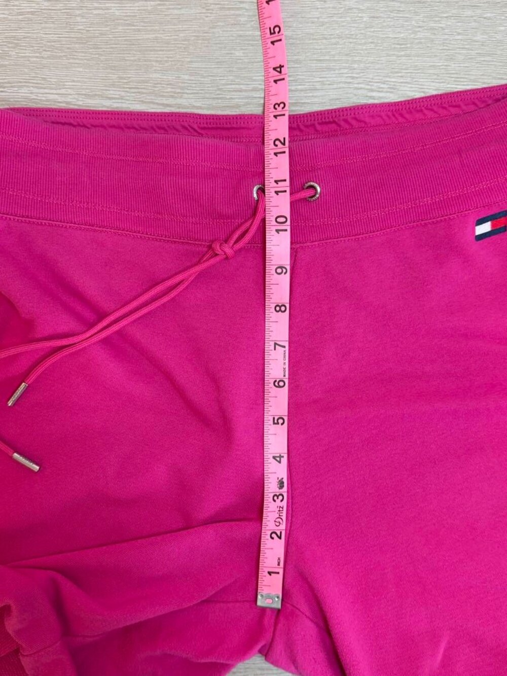 Tommy Hilfiger Women's Sport Pink Shorts 1X - Picture 6 of 10